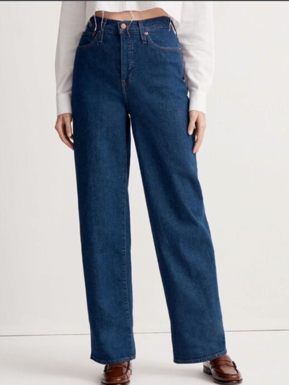 Madewell The Perfect Vintage Wide-Leg Jean Sz 27